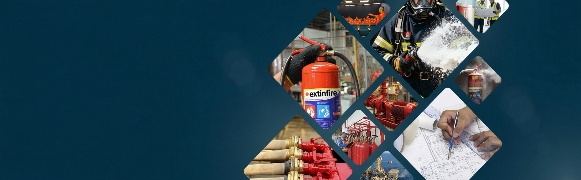Soluções EXTINFIRE em prevenção contra incêndio